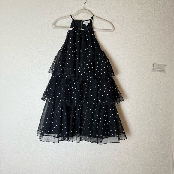 Kate spade  Mini Polka Dot Tiered Mini Dress small - Picture 6 of 12